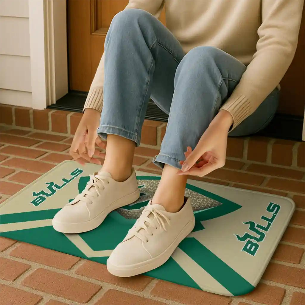 south-florida-bulls-ninja-mesh-green-doormat-top-rated.webp