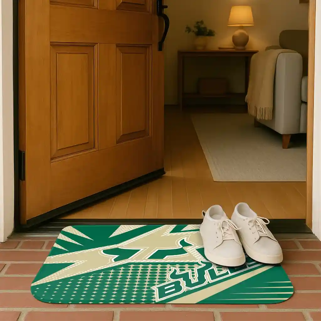 south-florida-bulls-sharp-flash-green-doormat-fashion-forward.webp