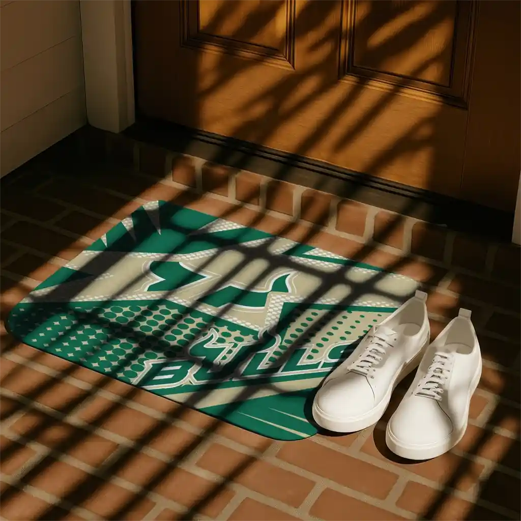 south-florida-bulls-sharp-flash-green-doormat-trendy.webp