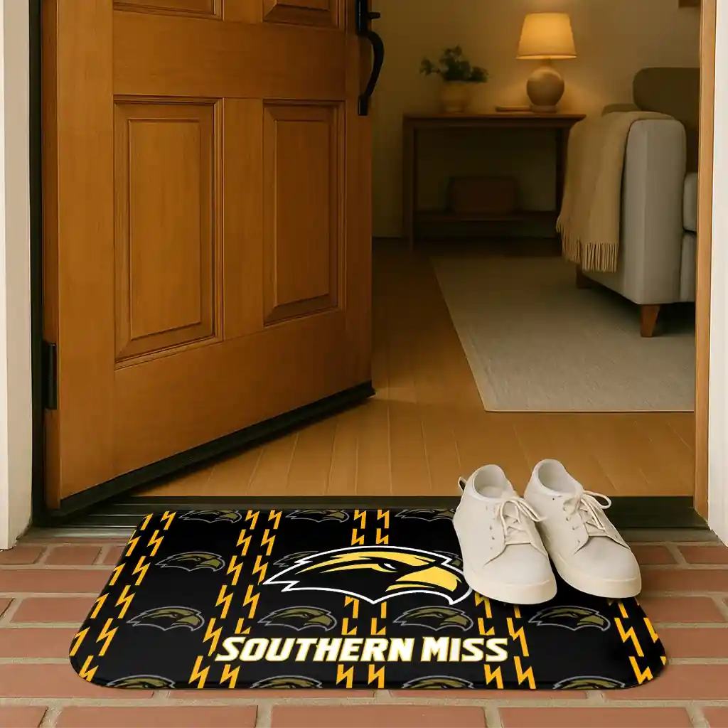 southern-miss-golden-eagles-bolt-row-black-doormat-fashion-forward.webp