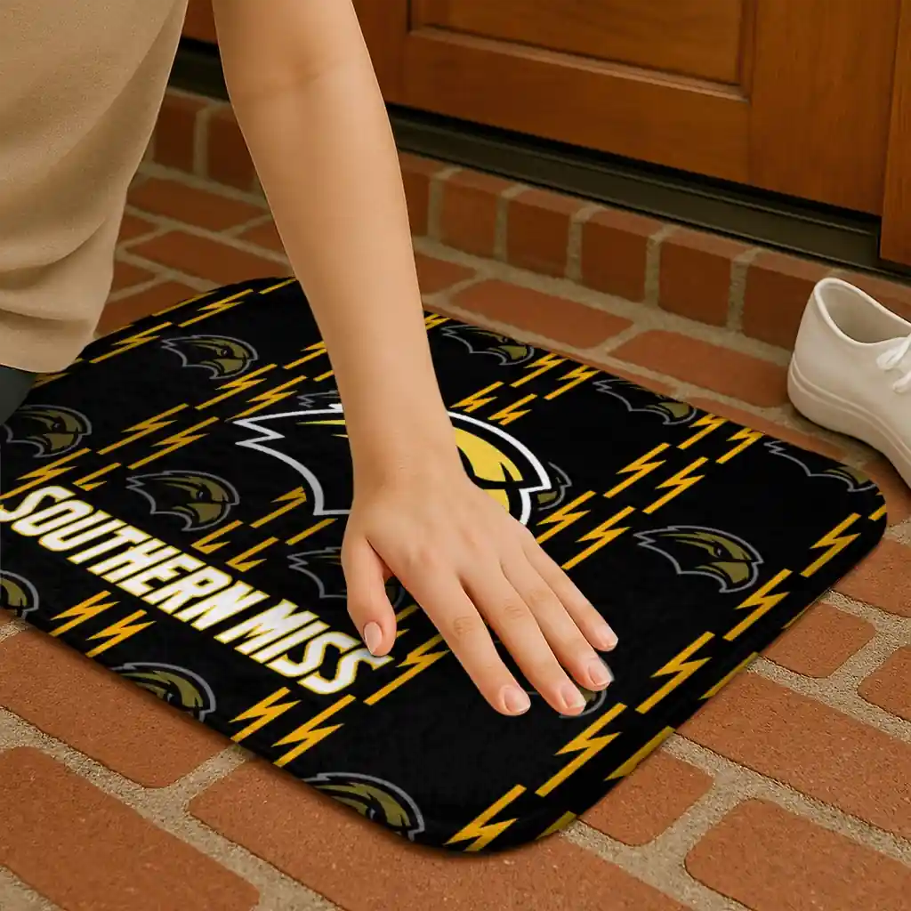 southern-miss-golden-eagles-bolt-row-black-doormat-premium-grade.webp