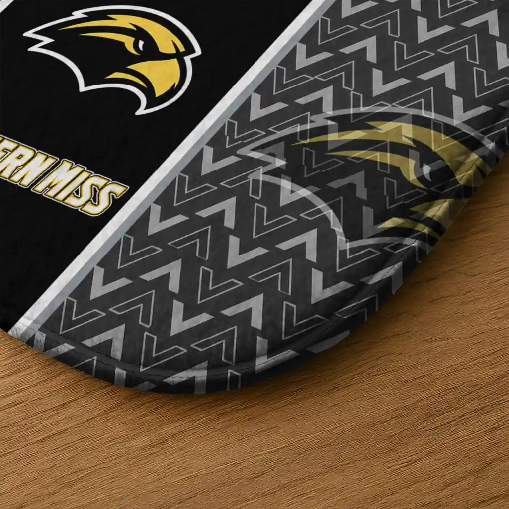 southern-miss-golden-eagles-chevron-stack-black-doormat-latest-model.webp