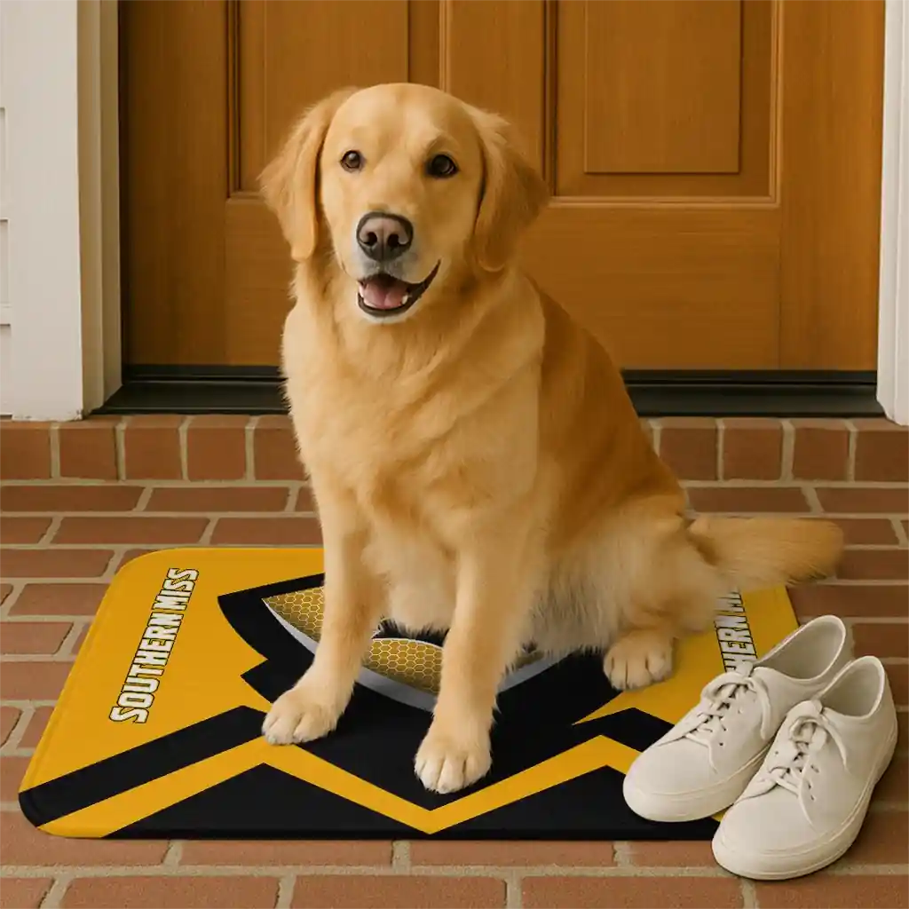 southern-miss-golden-eagles-ninja-mesh-black-doormat-high-quality.webp