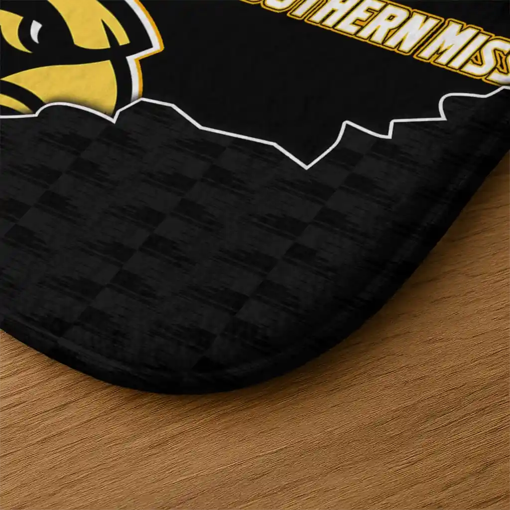 southern-miss-golden-eagles-tribal-detailing-black-doormat-latest-model.webp