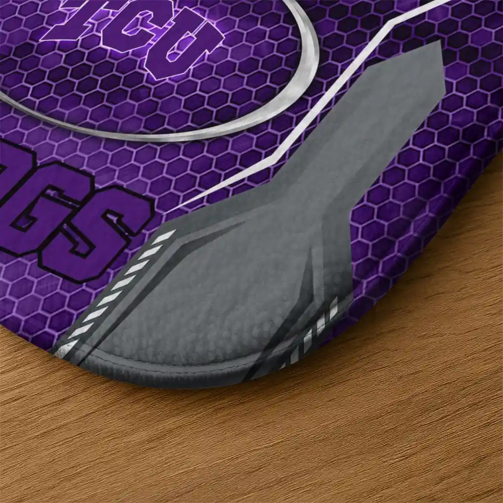 tcu-horned-frogs-hexagon-oval-purple-doormat-latest-model.webp