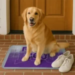 tcu-horned-frogs-pixel-blur-purple-doormat-best-selling.webp