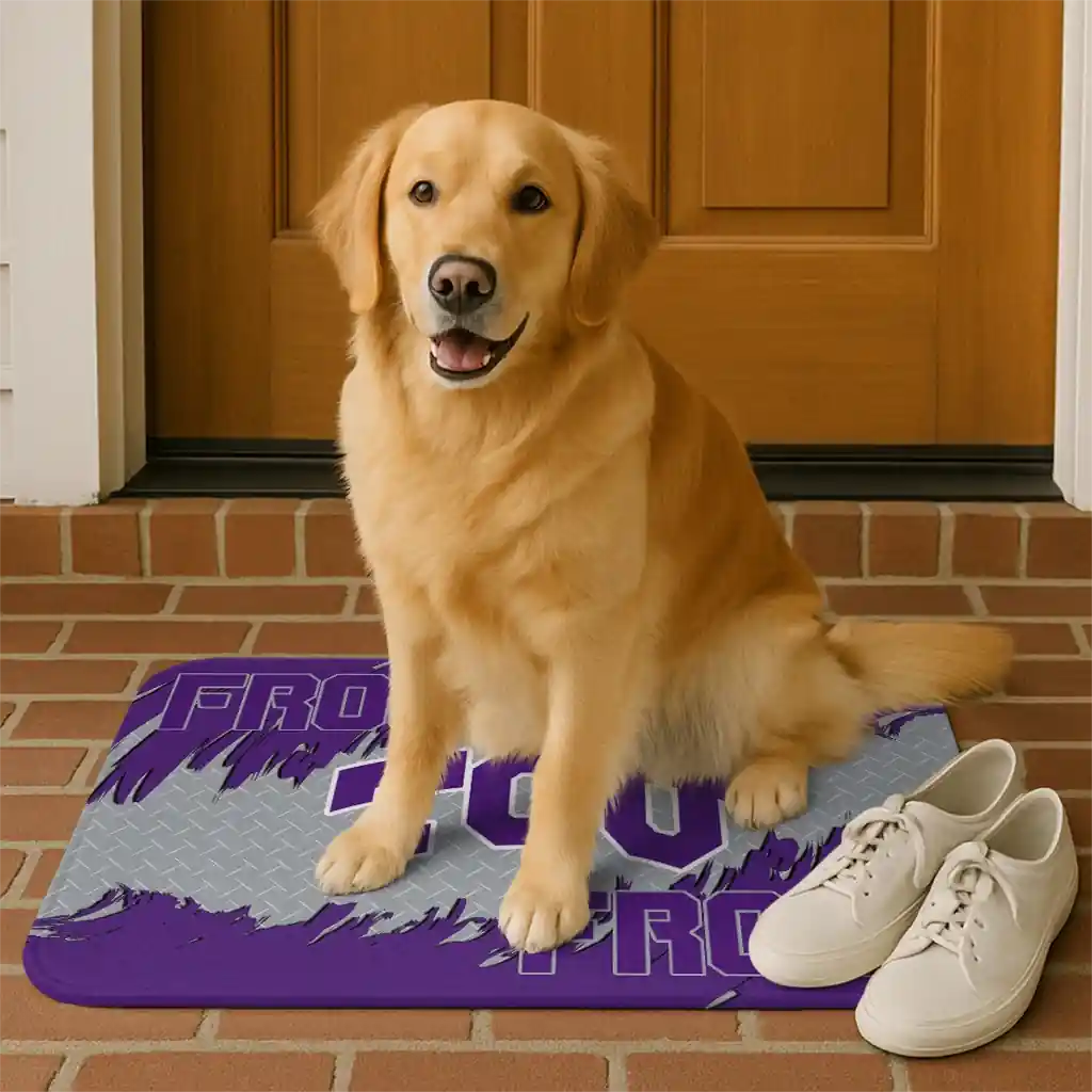 tcu-horned-frogs-plate-rip-purple-doormat-high-quality.webp