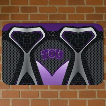 TCU Horned Frogs Torso Pattern Grey Crocs Doormat