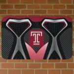 Temple Owls Torso Pattern Doormat