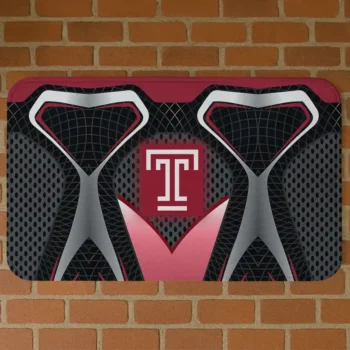 Temple Owls Torso Pattern Doormat