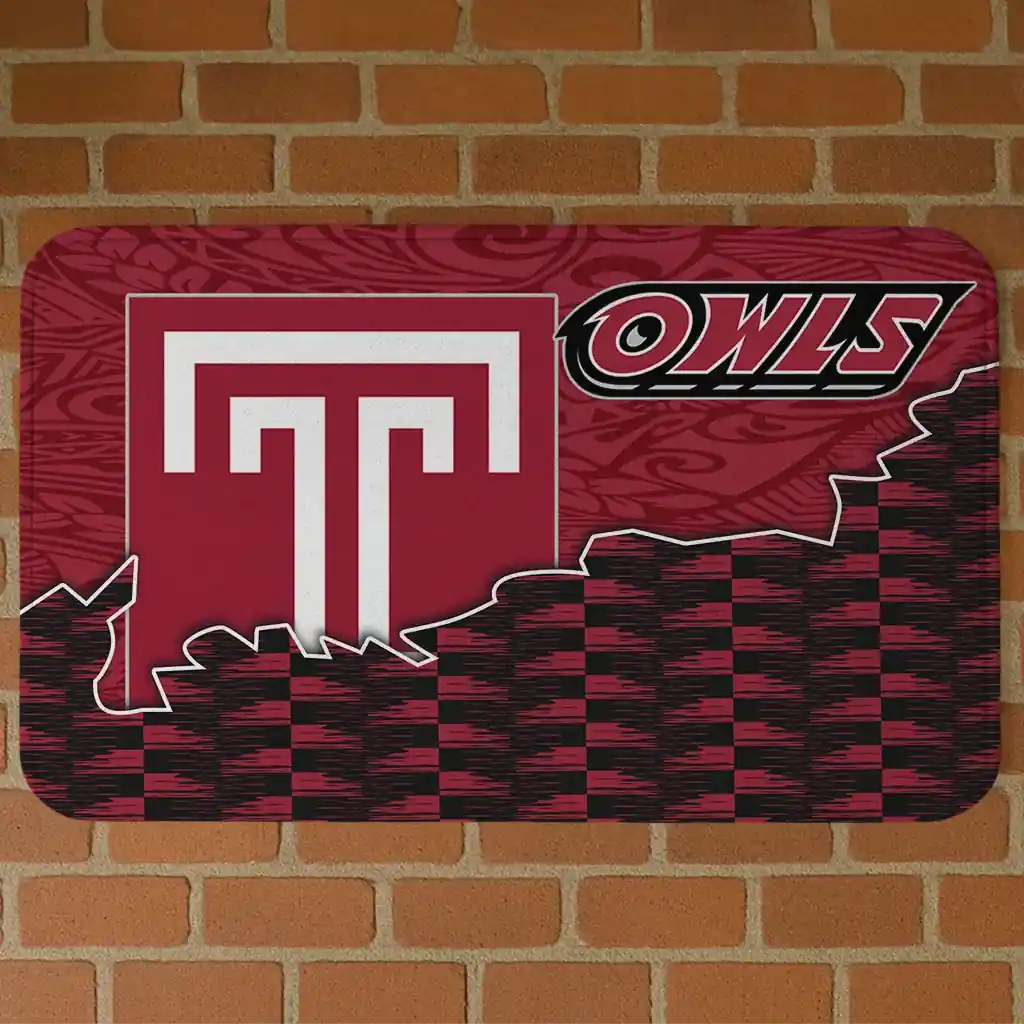 temple-owls-tribal-detailing-red-black-doormat-best-selling.webp temple owls tribal detailing red black doormat best selling