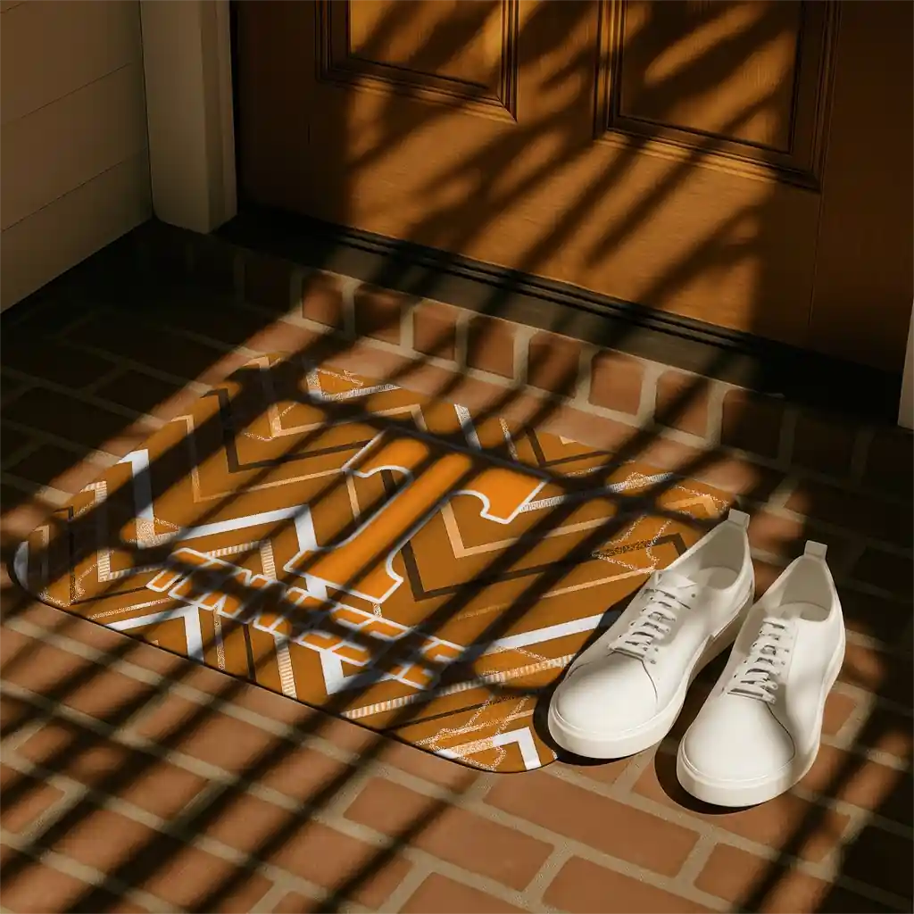 tennessee-volunteers-chevron-geometrics-orange-doormat-trendy.webp
