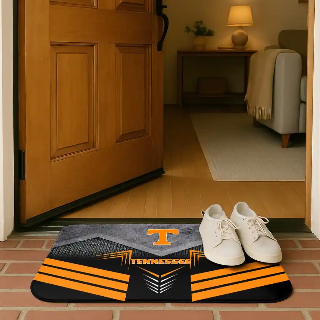 tennessee-volunteers-chevron-points-orange-black-doormat-fashion-forward.webp