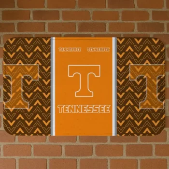 Tennessee Volunteers Chevron Stack Orange Doormat