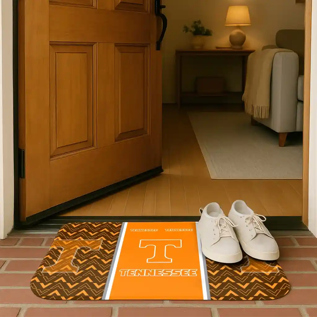 tennessee-volunteers-chevron-stack-orange-doormat-fashion-forward.webp