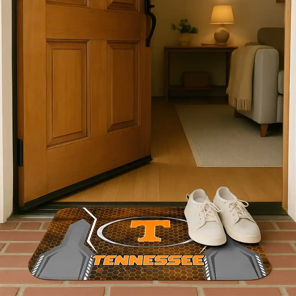 tennessee-volunteers-hexagon-oval-orange-doormat-fashion-forward.webp