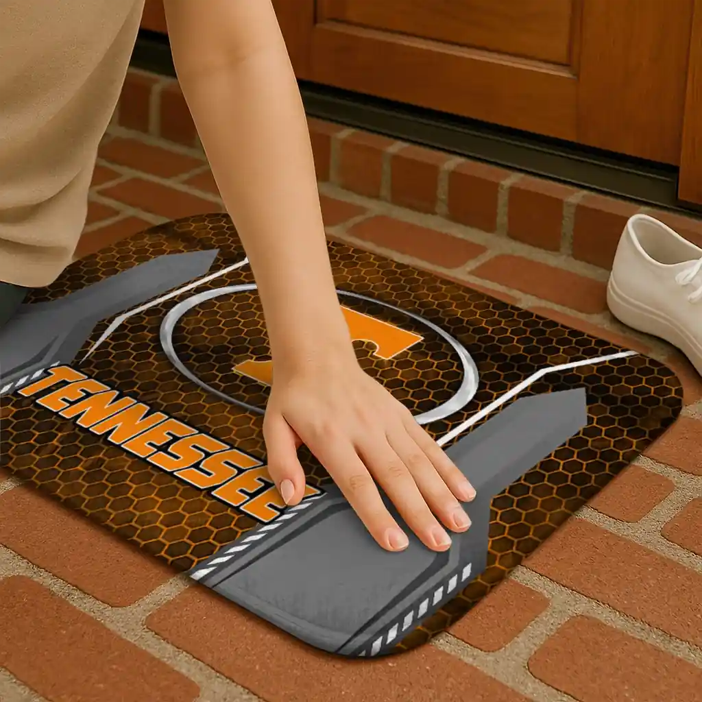 tennessee-volunteers-hexagon-oval-orange-doormat-premium-grade.webp