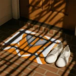tennessee-volunteers-ninja-mesh-orange-doormat-best-selling.webp