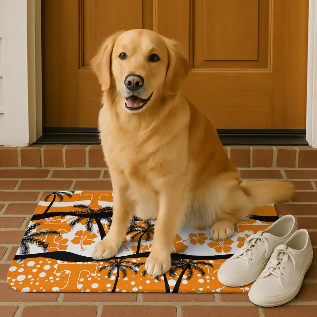tennessee-volunteers-palm-silhouette-orange-black-doormat-high-quality.webp