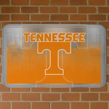 Tennessee Volunteers Pixel Blur Orange Doormat