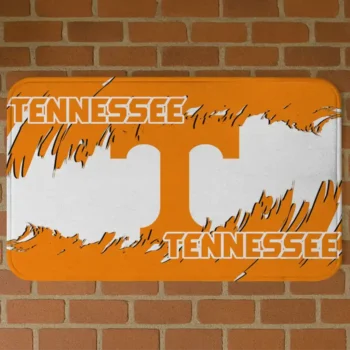 Tennessee Volunteers Plate Rip Orange Doormat