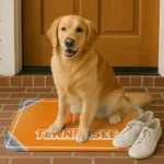 tennessee-volunteers-silver-halftone-orange-doormat-best-selling.webp