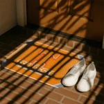 tennessee-volunteers-silver-halftone-orange-doormat-best-selling.webp
