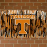 Tennessee Volunteers Vertical Flow Orange Doormat