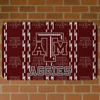 Texas A&M Aggies Bolt Row Maroon Doormat