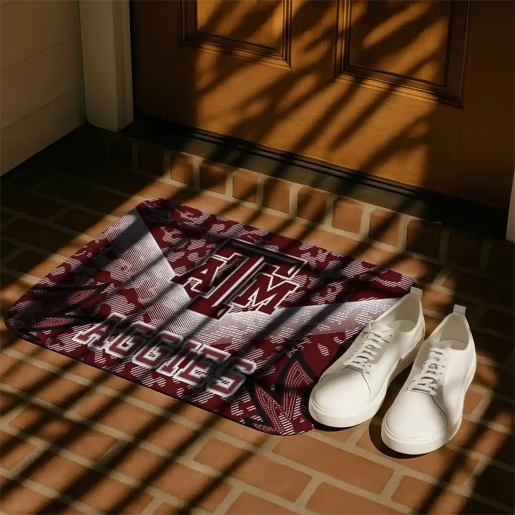 texas-am-aggies-layered-lines-maroon-doormat-trendy.webp