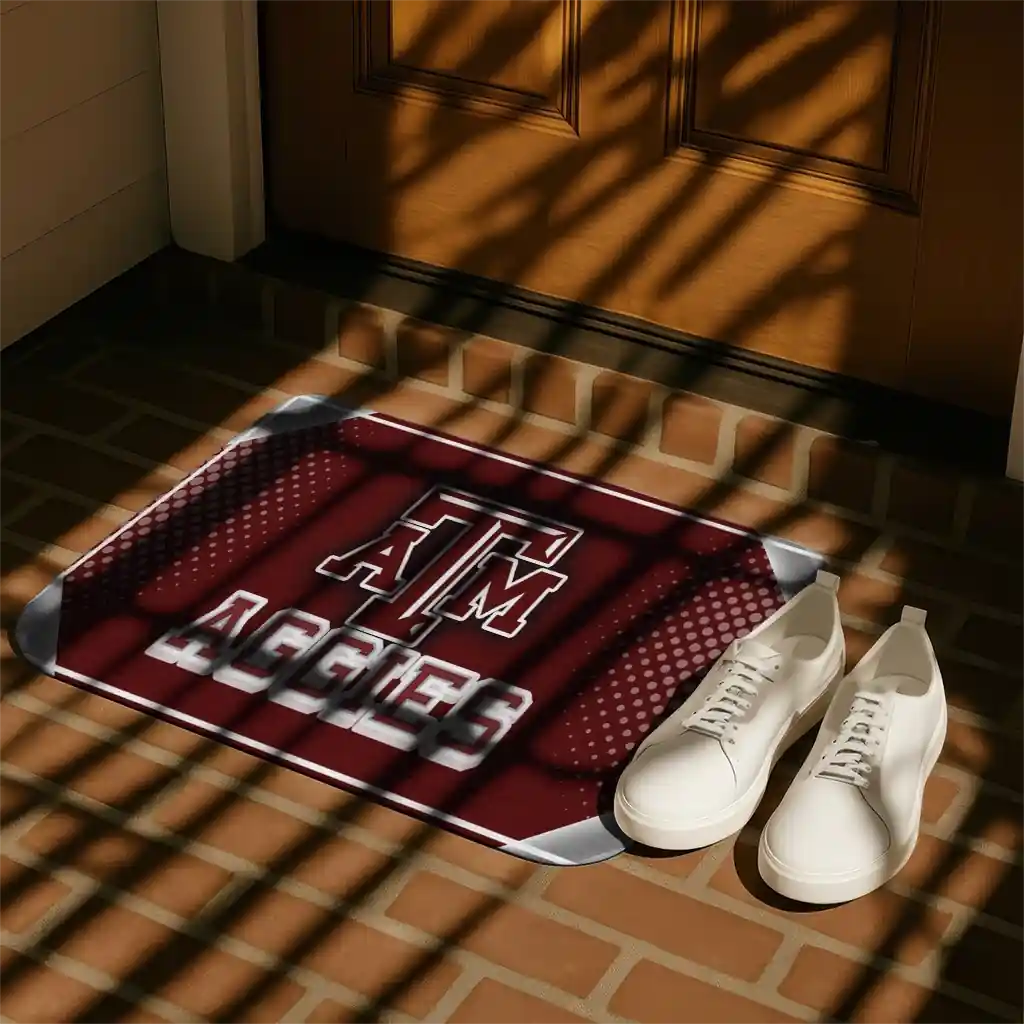 texas-am-aggies-silver-halftone-maroon-doormat-trendy.webp