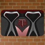 Texas A&M Aggies Torso Pattern White Crocs Doormat