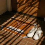 texas-longhorns-silver-halftone-orange-doormat-best-selling.webp