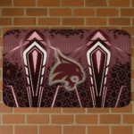 Texas State Bobcats Graphic Stripes Maroon Doormat