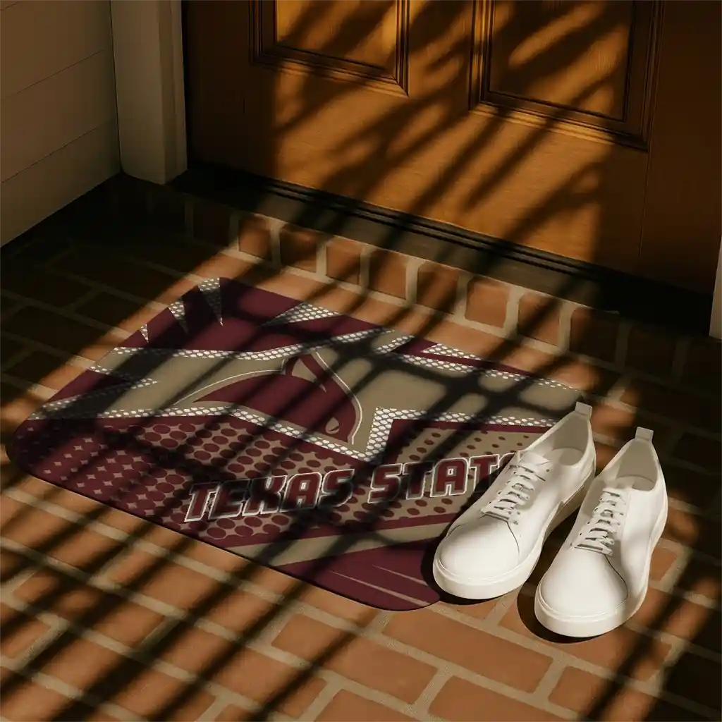 texas-state-bobcats-sharp-flash-maroon-doormat-trendy.webp