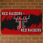 Texas Tech Red Raiders Plate Rip Red Doormat