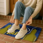 toledo-rockets-hexagon-oval-blue-doormat-best-selling.webp