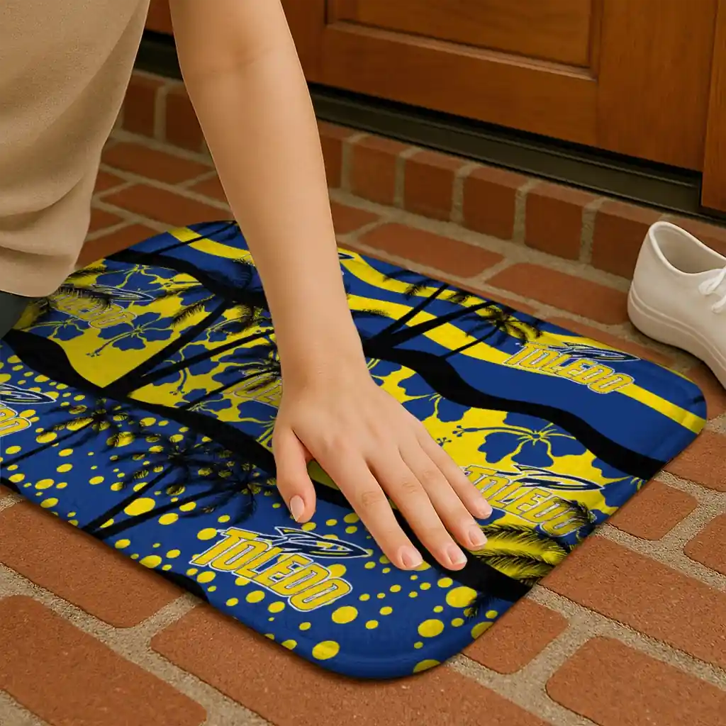 toledo-rockets-palm-silhouette-blue-black-doormat-premium-grade.webp