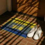 toledo-rockets-pixel-blur-blue-doormat-best-selling.webp