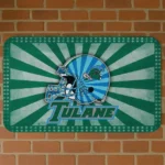 tulane-green-wave-helmet-centerpiece-green-doormat-best-selling.webp