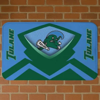 Tulane Green Wave Ninja Mesh Green Doormat
