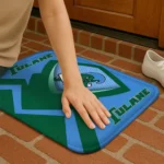 tulane-green-wave-ninja-mesh-green-doormat-best-selling.webp