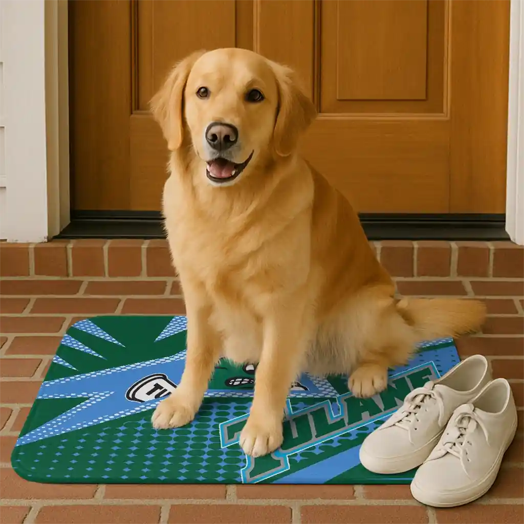 tulane-green-wave-sharp-flash-green-doormat-high-quality.webp