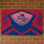 Tulsa Golden Hurricane Ninja Mesh Blue Doormat