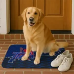 tulsa-golden-hurricane-tribal-detailing-blue-black-doormat-best-selling.webp