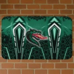 UAB Blazers Graphic Stripes Green Doormat