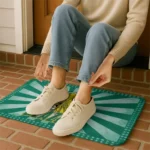 uab-blazers-helmet-centerpiece-green-doormat-best-selling.webp