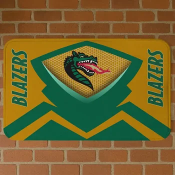 UAB Blazers Ninja Mesh Green Doormat