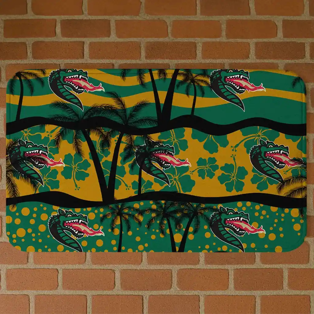 uab-blazers-palm-silhouette-green-black-doormat-best-selling.webp uab blazers palm silhouette green black doormat best selling