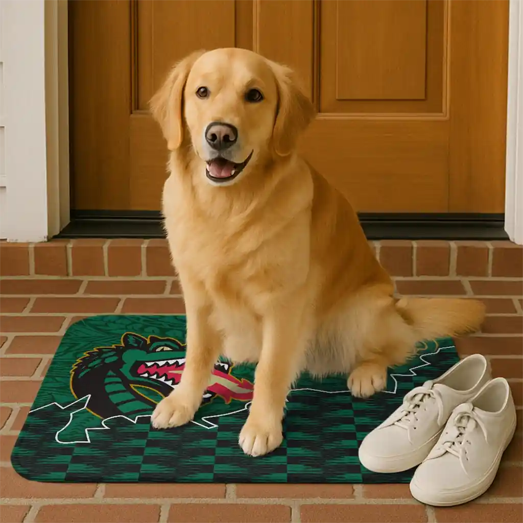 uab-blazers-tribal-detailing-green-black-doormat-high-quality.webp